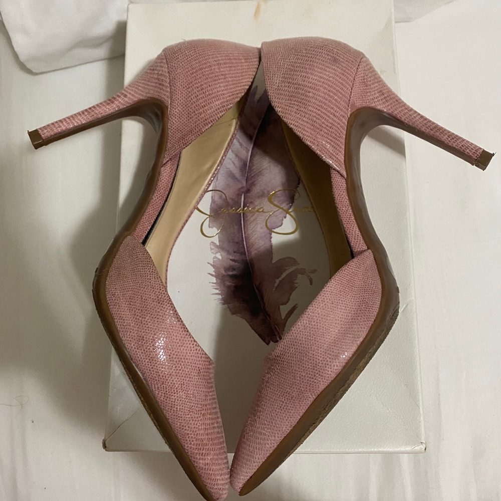 Pink women heels